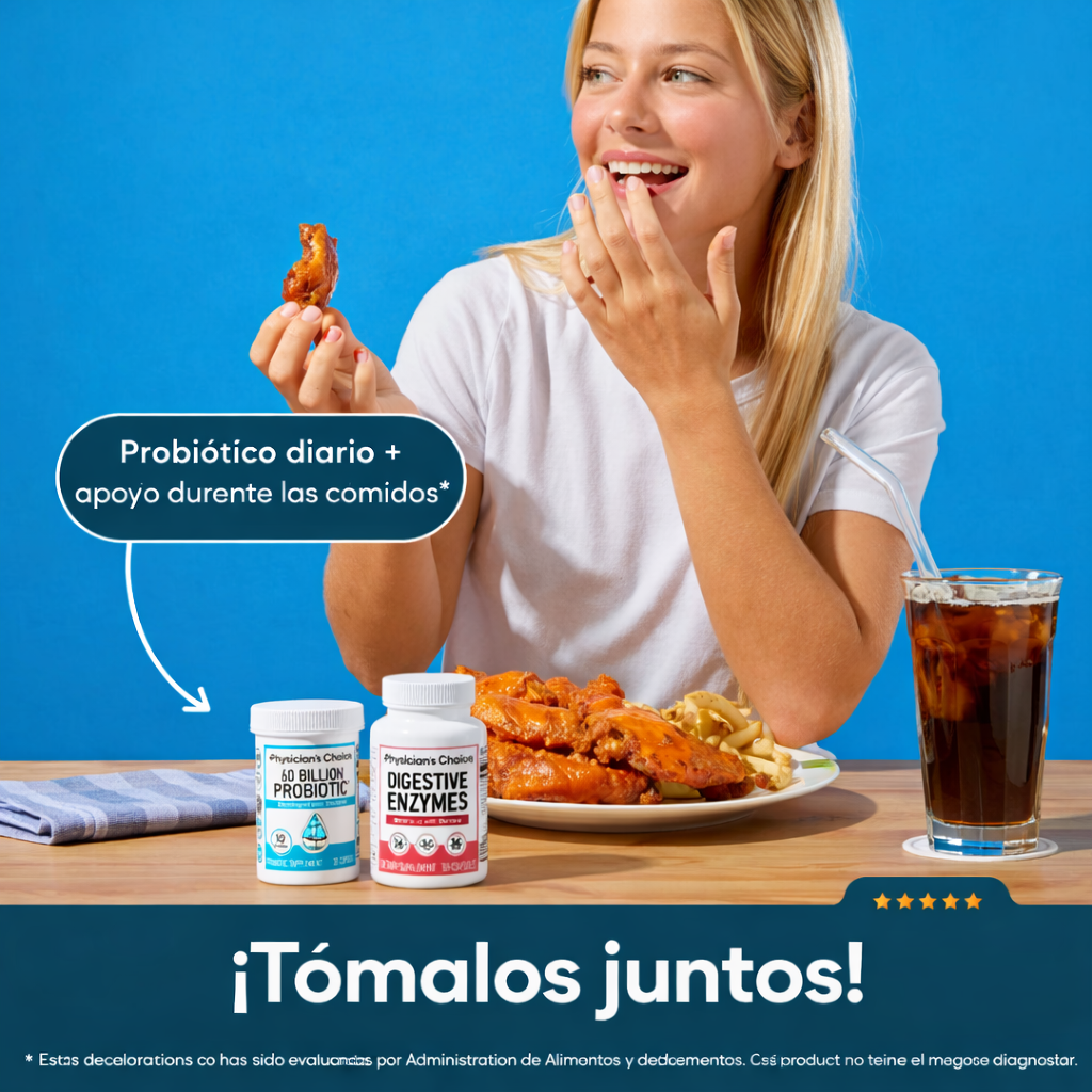 MEGA Combo Digestivo: Intestino Equilibrado, Digestión sin Esfuerzo