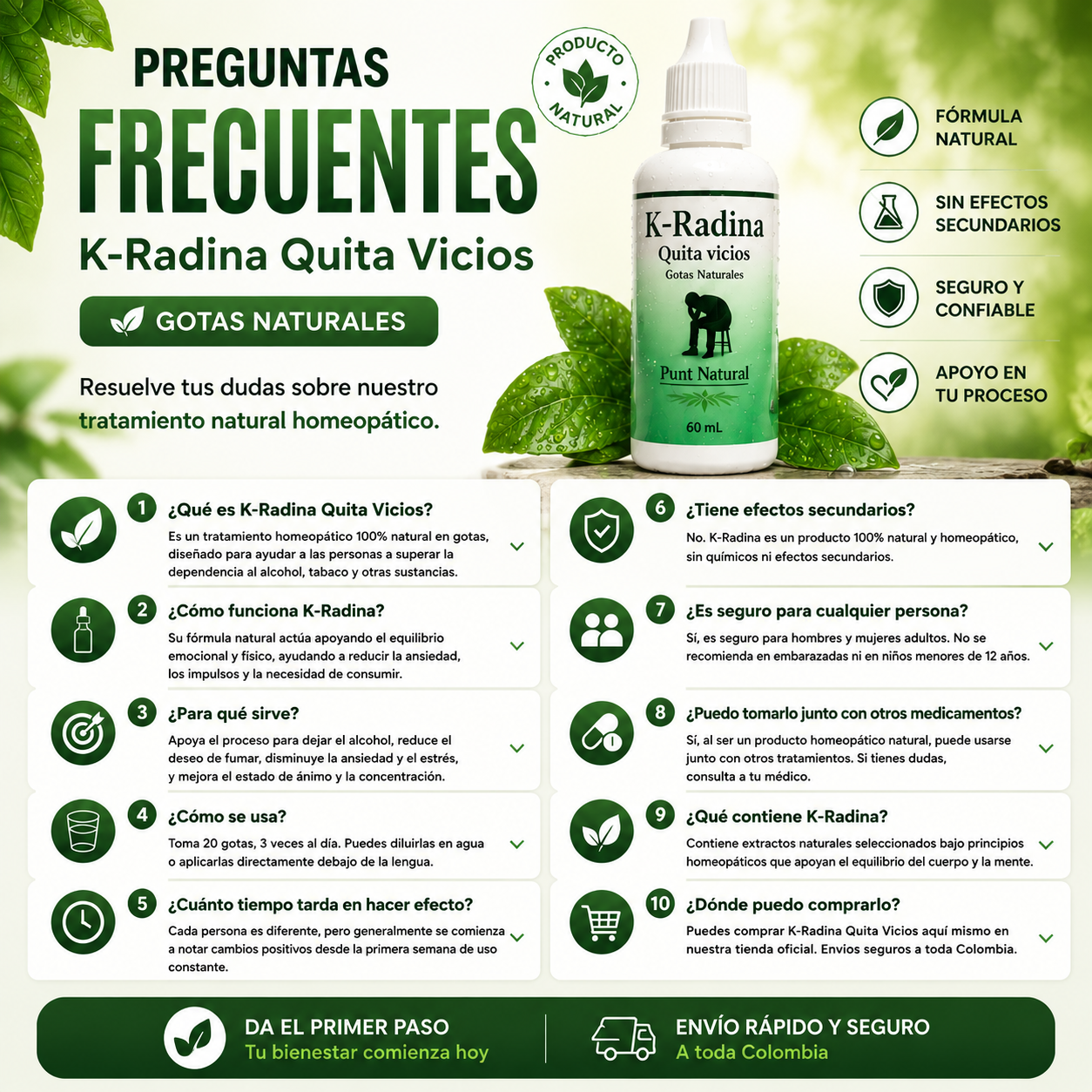 2x1 K-Radina™: El Apoyo Natural para Dejar el Vicio de Una Vez