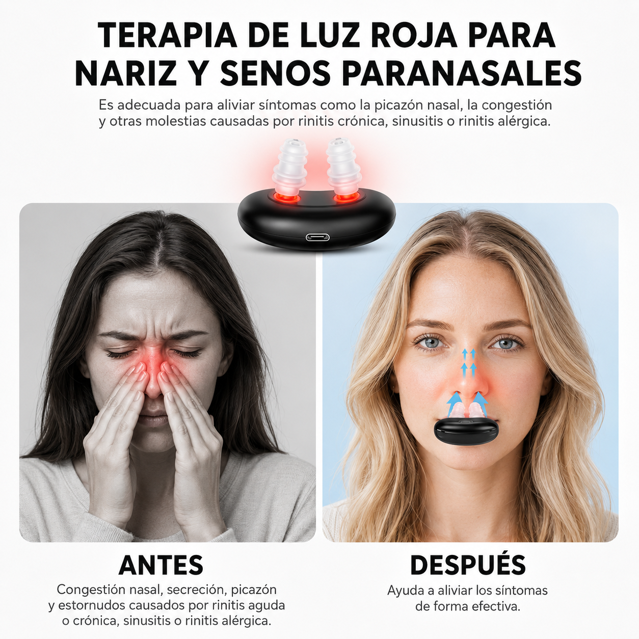 Rhinitis Laser™: Vuelve a Respirar, Sin Pastillas