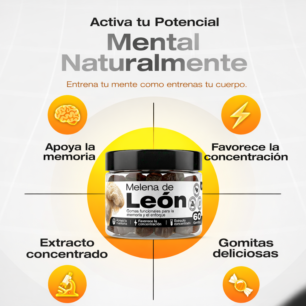 Gomas De Melena De León: Tu Mente Al Máximo