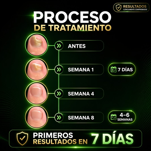 2x1 Sérum Eliminador de Hongos: Uñas Fuertes y Sanas en 7 Días
