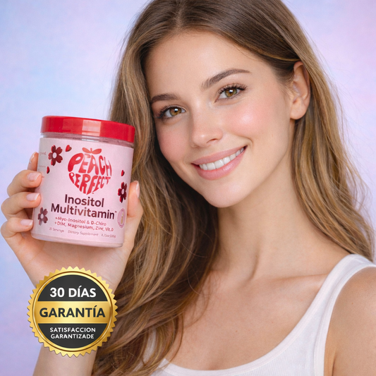 Peach Perfect Multivitamínico con Inositol: Tu Equilibrio Hormonal en un Vaso