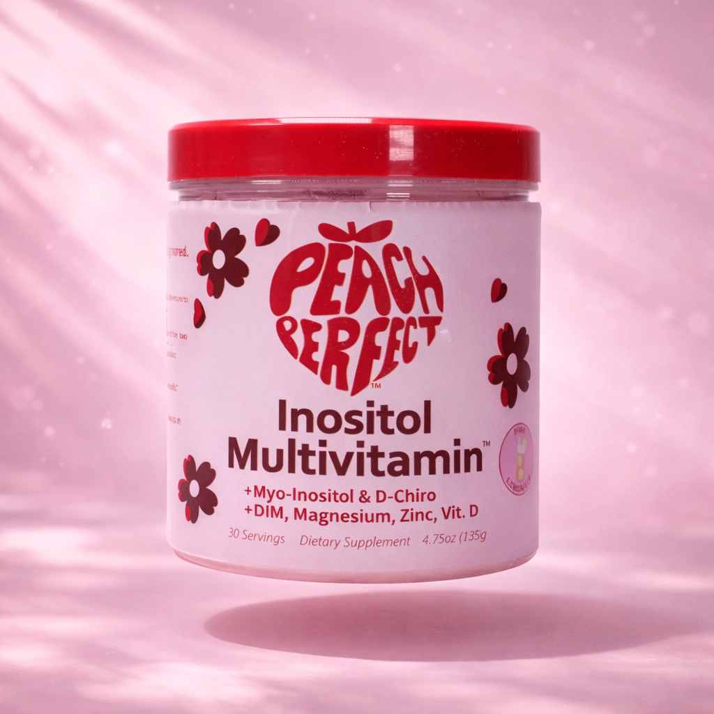 Peach Perfect Multivitamínico con Inositol: Tu Equilibrio Hormonal en un Vaso