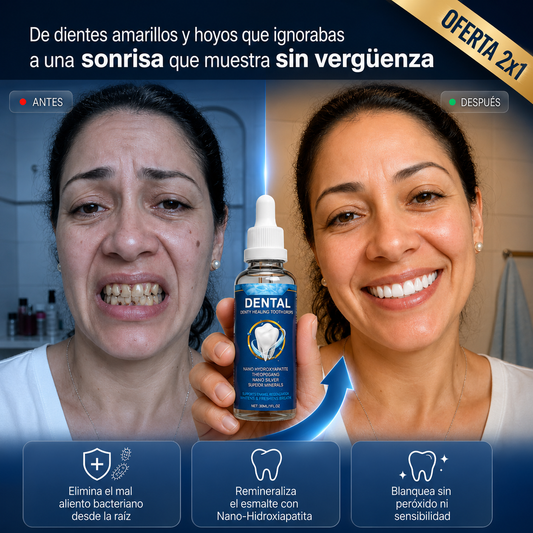 2x1 Reparador Esmalte Dental, Oralhoe™: Sin Sensibilidad al Frío ni al Calor