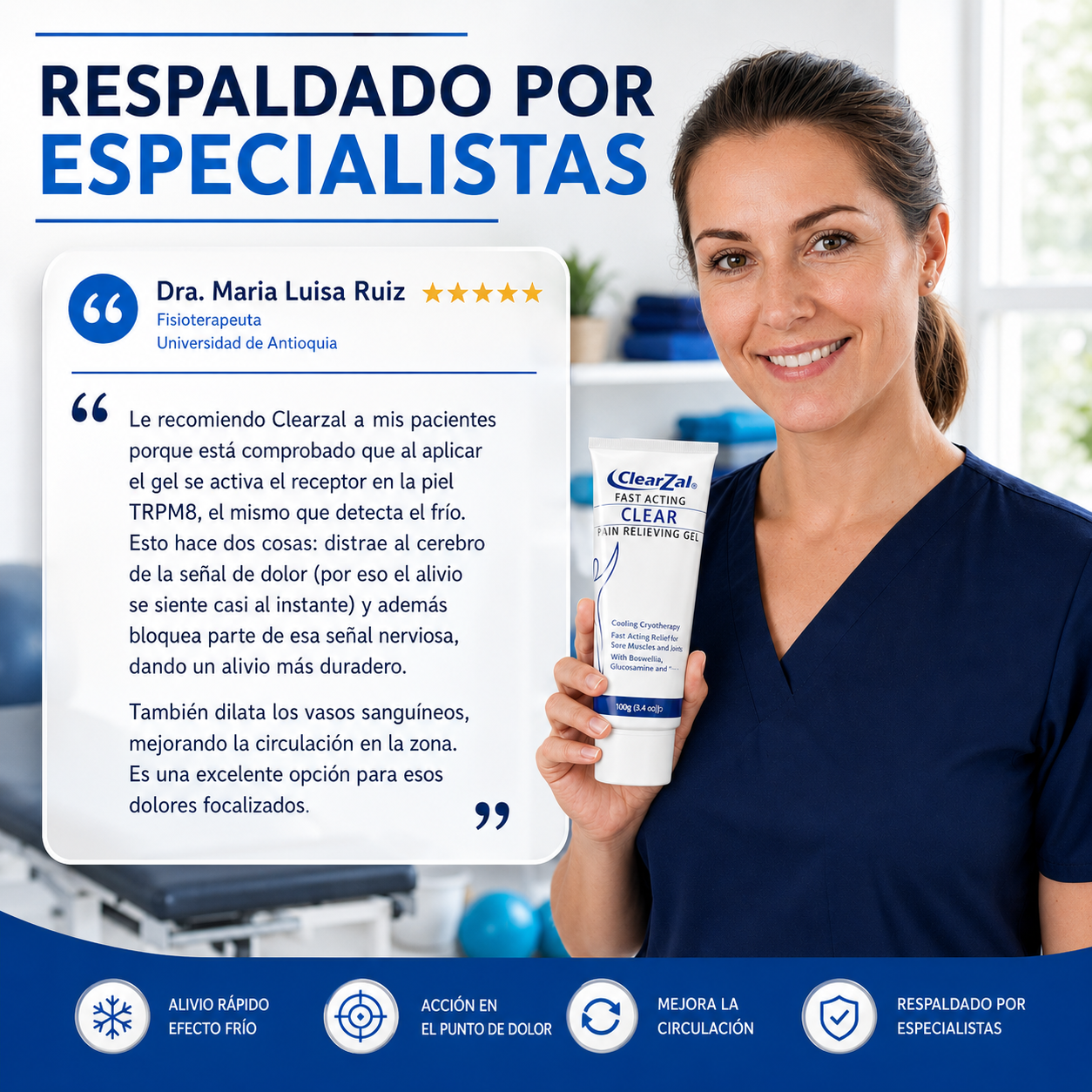 Clearzal™: Vuelva A Moverse Sin Que El Dolor Le Frene