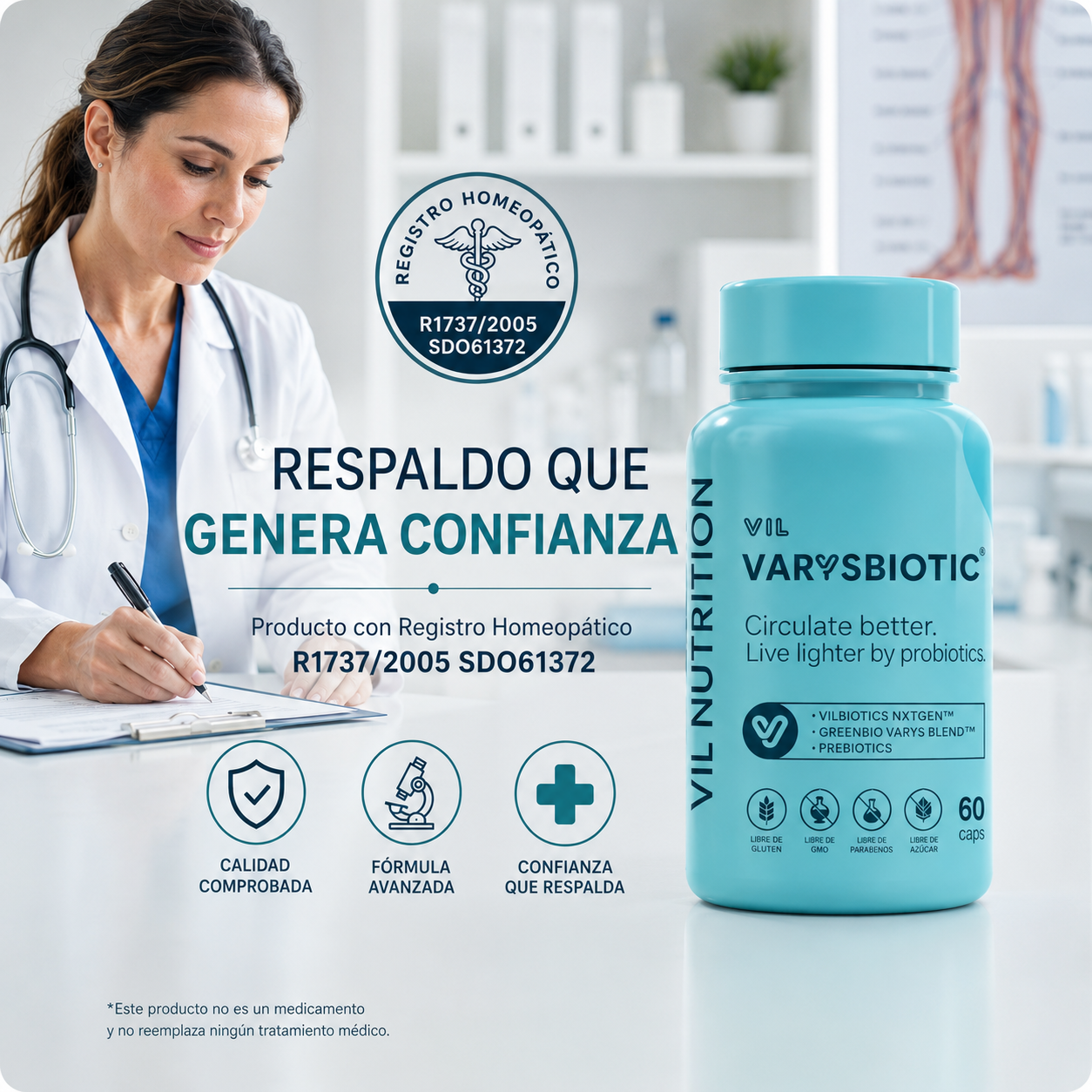 Varysbiotic™: Probióticos que Atacan la Causa (No el Síntoma)