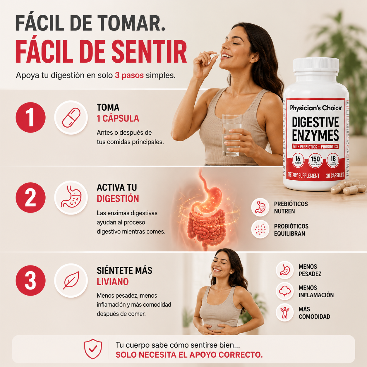 Digestive Enzymes™: Adiós a la Hinchazón en 10 Minutos