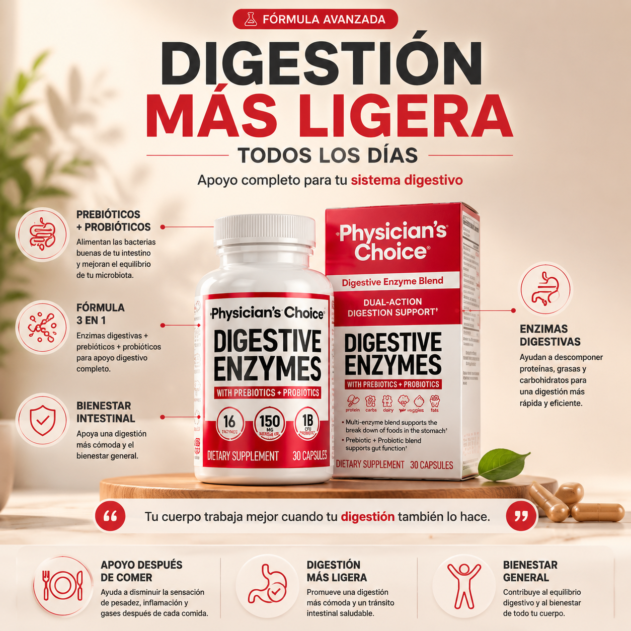Digestive Enzymes™: Adiós a la Hinchazón en 10 Minutos