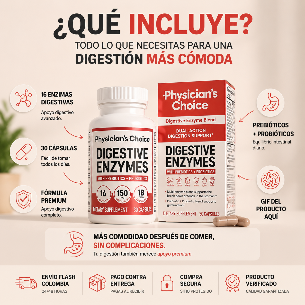 Digestive Enzymes™: Adiós a la Hinchazón en 10 Minutos