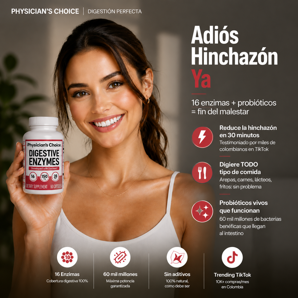 Digestive Enzymes™: Adiós a la Hinchazón en 10 Minutos