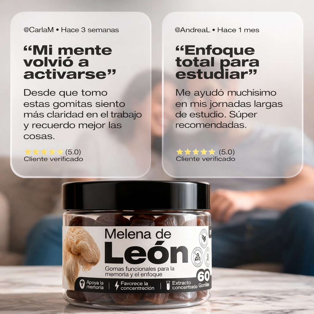 Gomas De Melena De León: Tu Mente Al Máximo