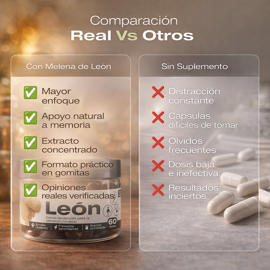 Gomas De Melena De León: Tu Mente Al Máximo