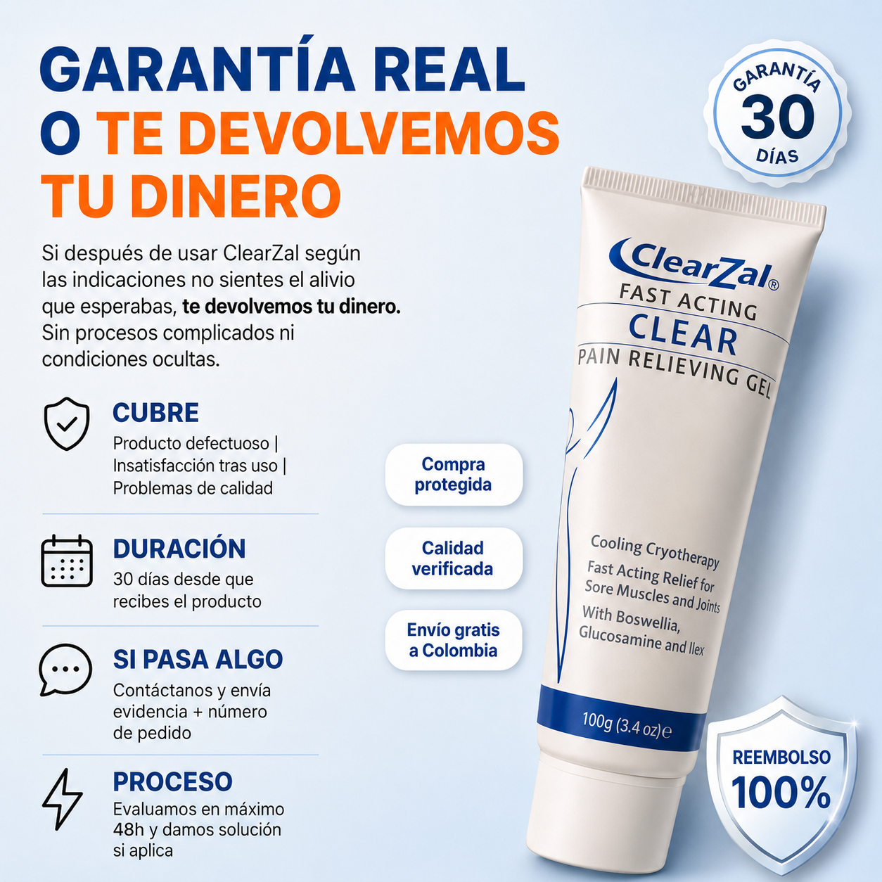 Clearzal™: Vuelva A Moverse Sin Que El Dolor Le Frene