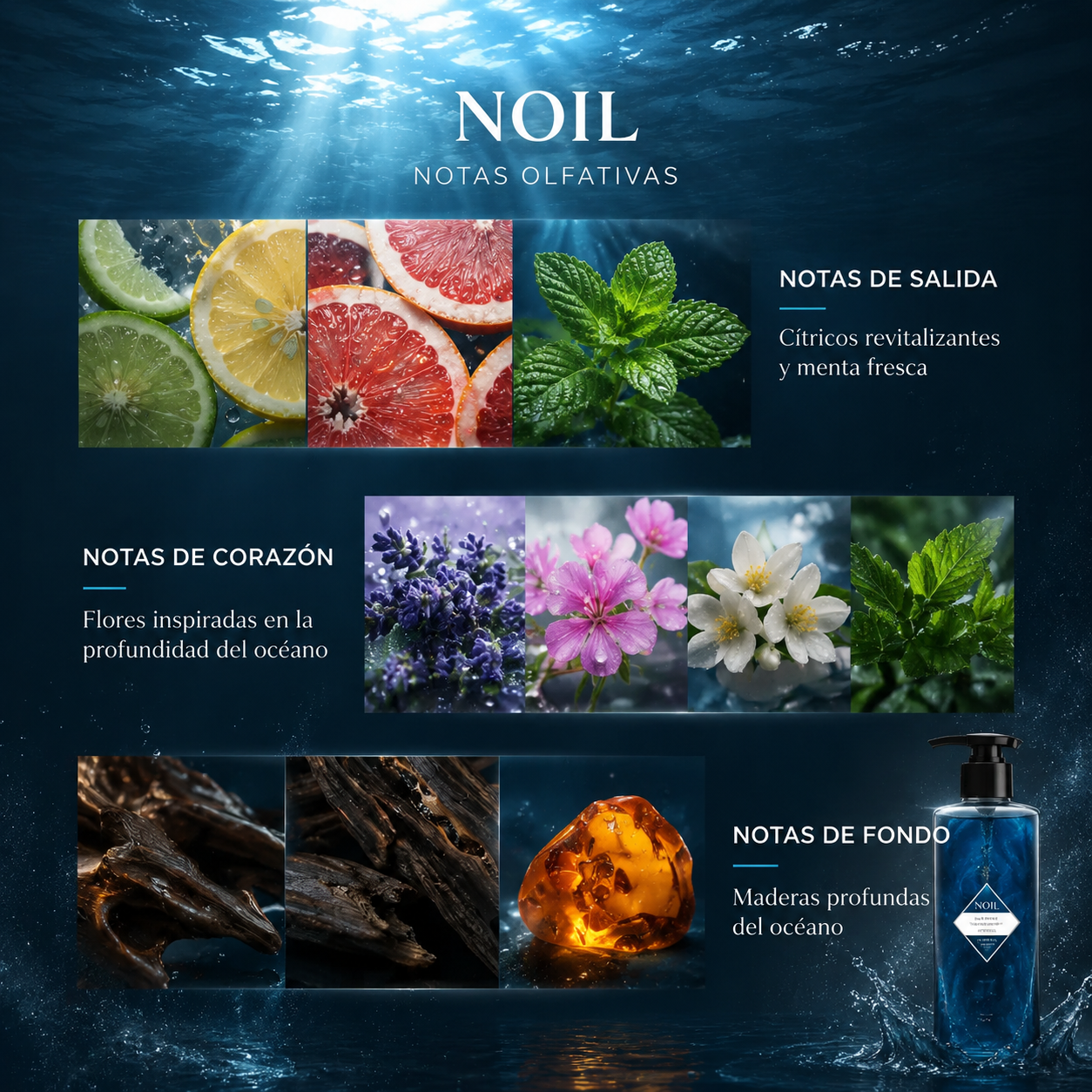 Noil-Gel Corporal™: Aroma de 72 Horas + Piel sin Granitos