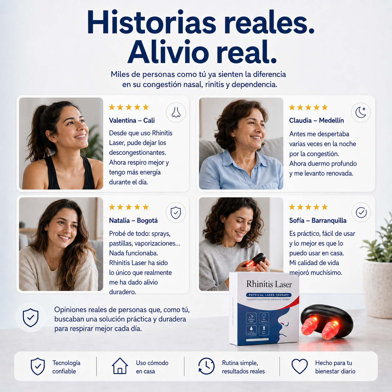 Rhinitis Laser™: Vuelve a Respirar, Sin Pastillas