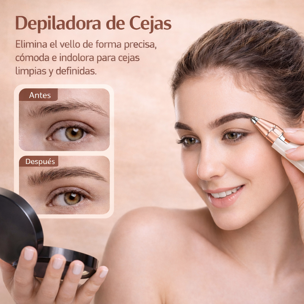 Silk Touch - Depilador Facial 2 en 1