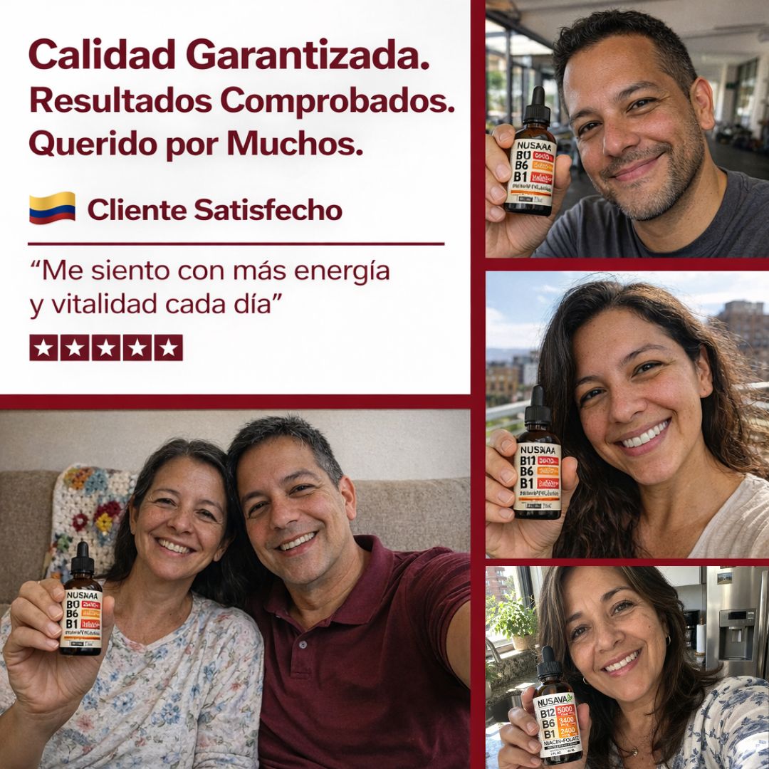 2x1 Vitamina B12: Repara Tus Nervios Desde La Primera Gota