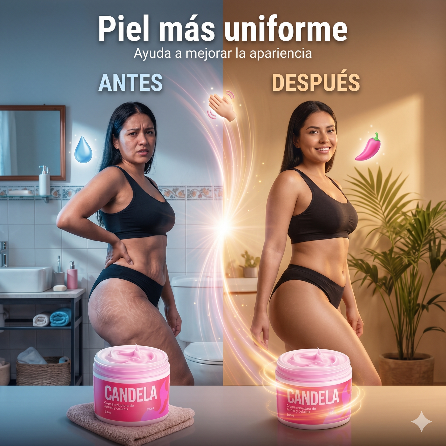 Candela Crema™: Piel Lisa sin Estrías, desde Hoy