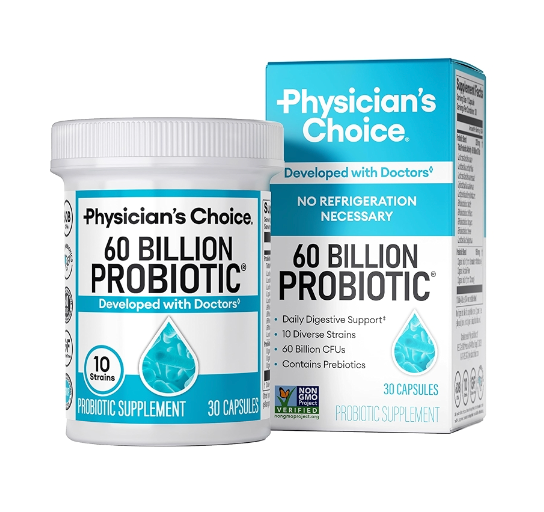 60 Billion Probiotic: Digestión Fuerte, Bienestar Diario