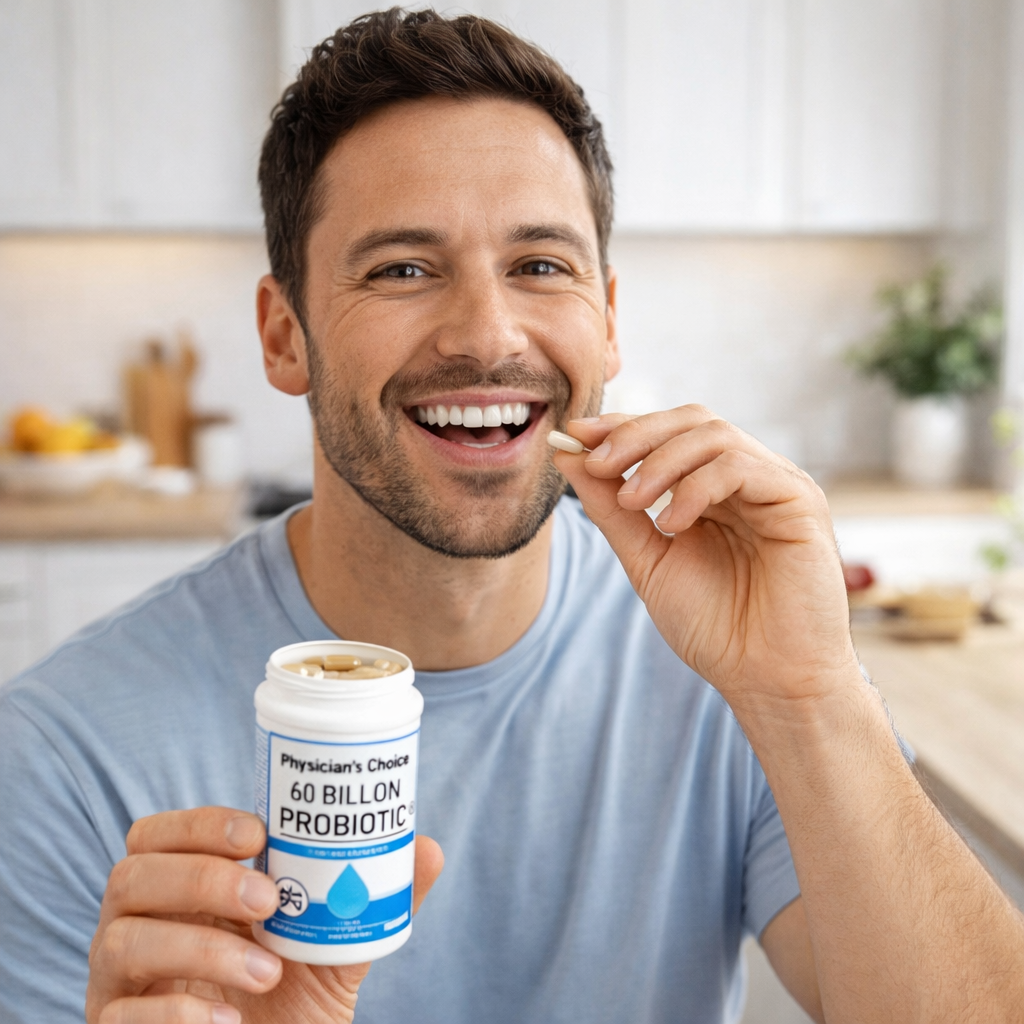 60 Billion Probiotic: Digestión Fuerte, Bienestar Diario