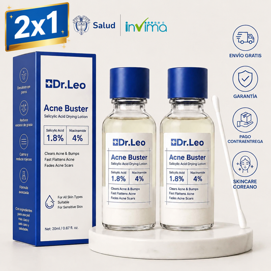 2x1 Loción Secante Dr. Leo™: Recupera tu Seguridad