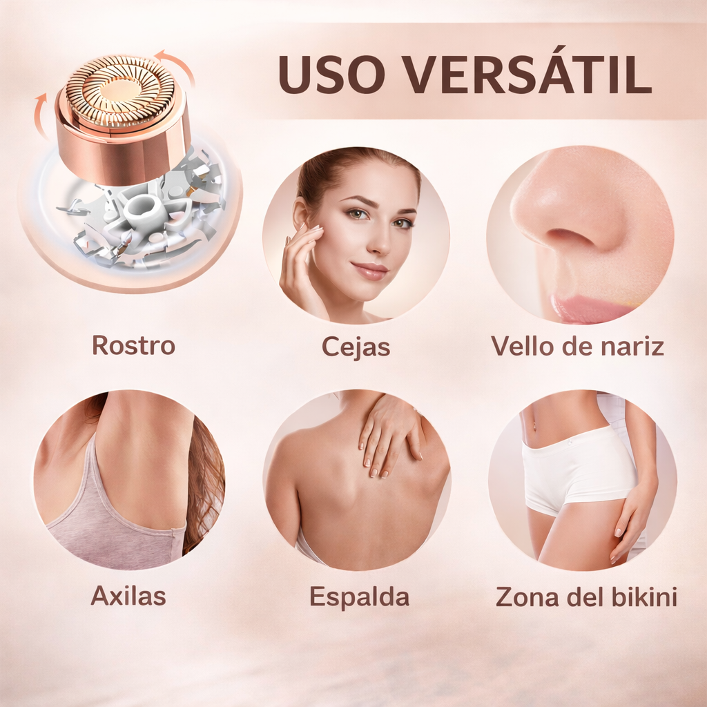 Silk Touch - Depilador Facial 2 en 1